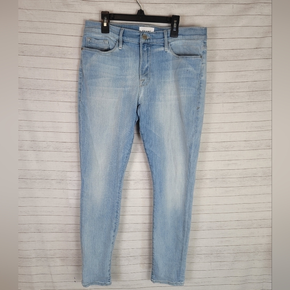 FRAME LE SKINNY de JEANNE in Crestmont, sz 32